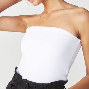 Cotton On white tube top